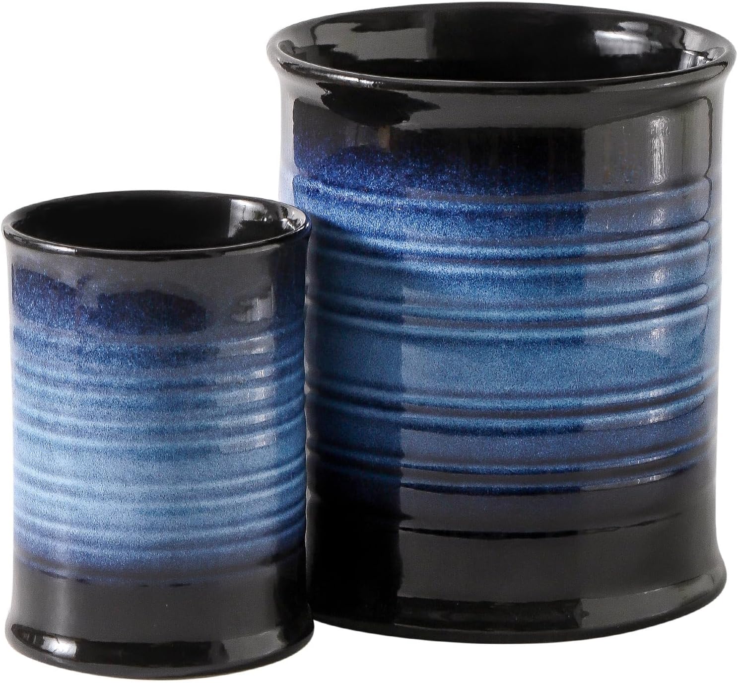 Nihow Utensil Holder Blue & Black